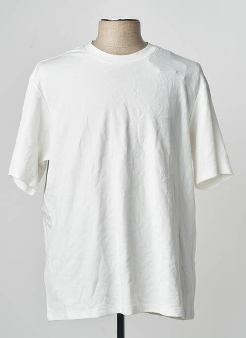 T-shirt blanc MANGO homme