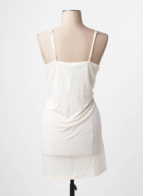 Robe courte beige VERO MODA femme