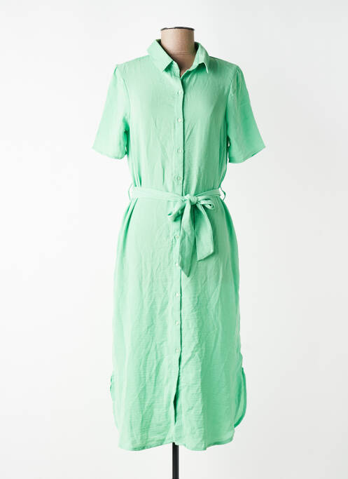 Robe courte vert JACQUELINE DE YONG femme