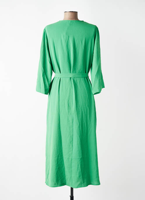 Robe longue vert JACQUELINE DE YONG femme