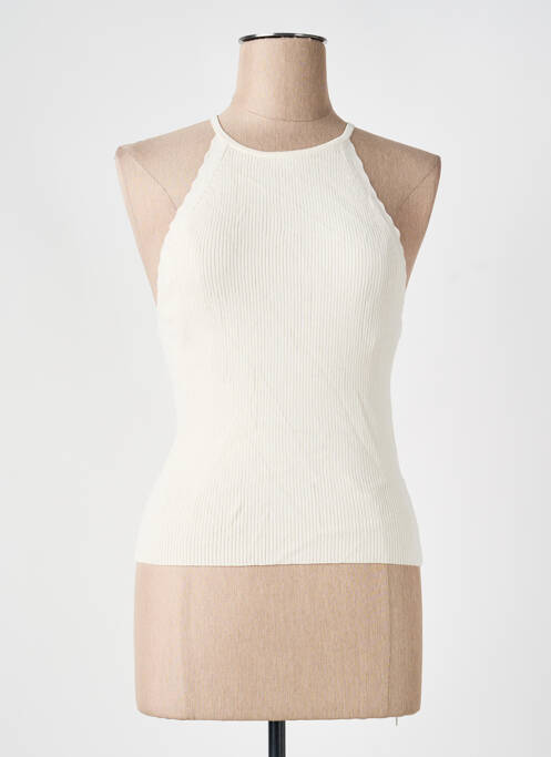 Débardeur beige ONLY femme