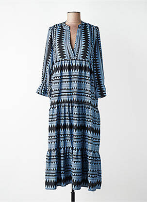 Robe longue bleu ONLY femme