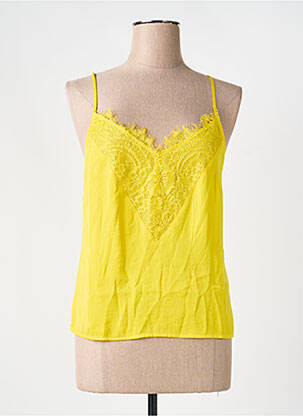 Top jaune MORGAN femme