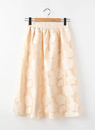 Jupe mi-longue beige VILA femme