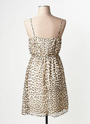 Robe courte marron VERO MODA femme