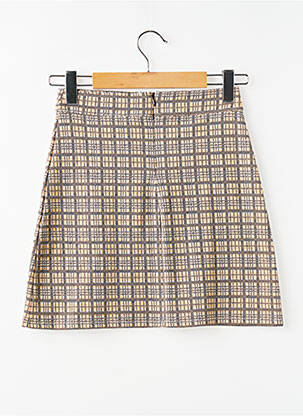 Jupe courte beige CEMI femme