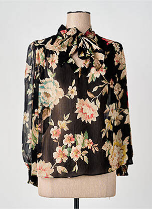 Chemisier noir MANGO femme