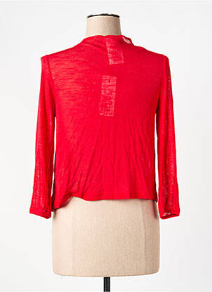Gilet manches longues rouge STREET ONE femme