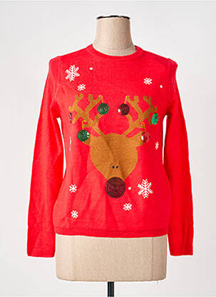 Pull rouge ONLY femme