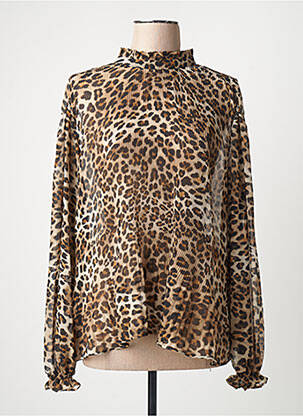 Chemisier marron MANGO femme