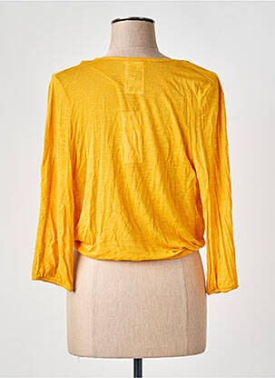 Gilet manches longues jaune STREET ONE femme