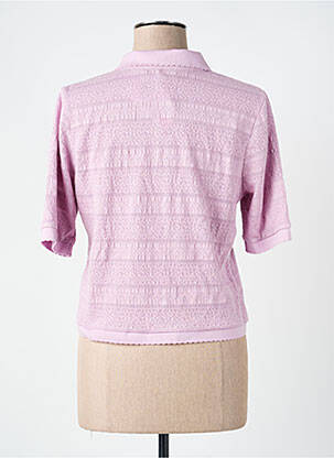Polo violet GARCIA femme