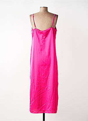 Robe courte rose VILA femme