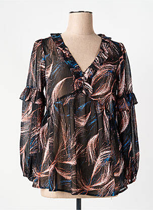 Chemisier noir MOLLY BRACKEN femme