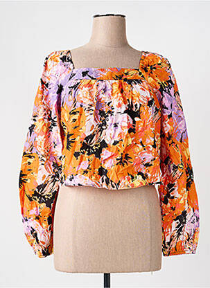 Chemisier violet JACQUELINE DE YONG femme