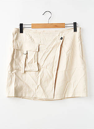 Jupe courte beige ONLY femme