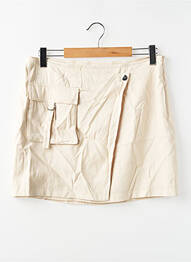 Jupe courte beige ONLY femme