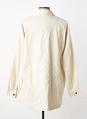 Manteau court beige NOISY MAY femme