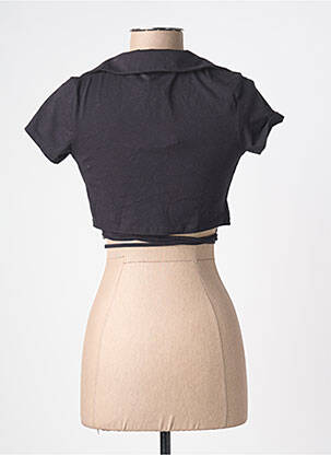 Crop top noir TALLY WEIJL femme