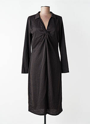 Robe longue noir JACQUELINE DE YONG femme