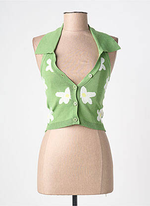 Top vert DAISY STREET femme