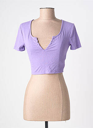 T-shirt violet TALLY WEIJL femme