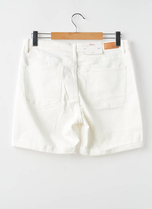 Bermuda blanc S.OLIVER femme