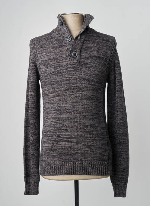 Pull noir PETROL INDUSTRIES homme