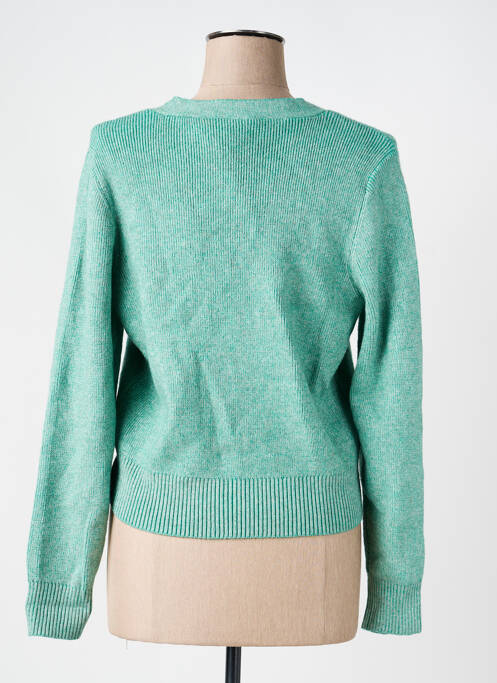 Gilet manches longues vert VILA femme