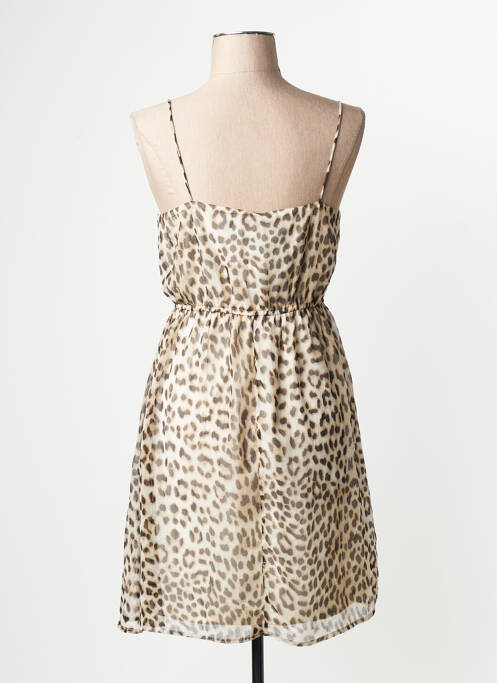 Robe courte marron VERO MODA femme