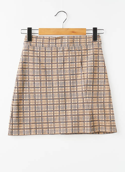 Jupe courte beige CEMI femme