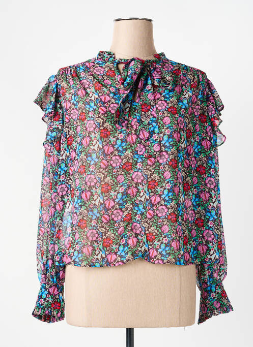 Chemisier noir MANGO femme