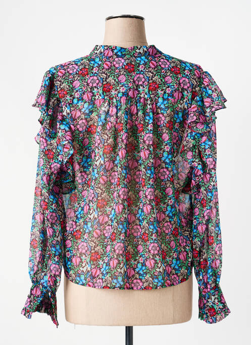 Chemisier noir MANGO femme