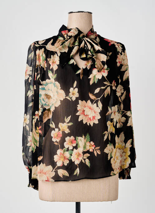 Chemisier noir MANGO femme