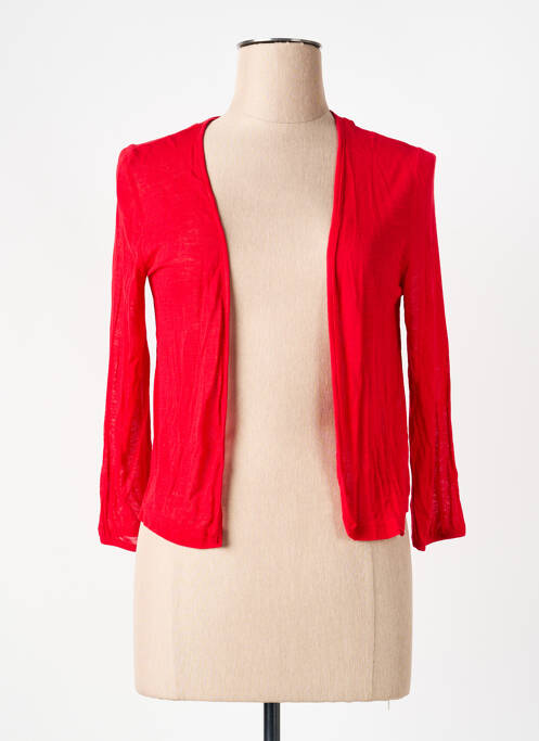 Gilet manches longues rouge STREET ONE femme