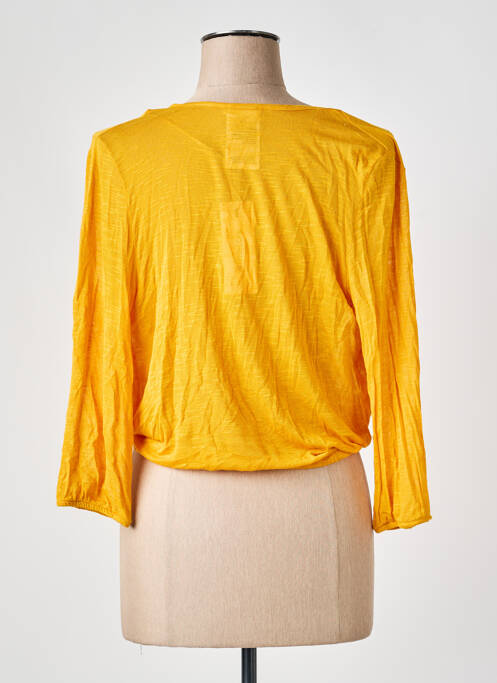 Gilet manches longues jaune STREET ONE femme