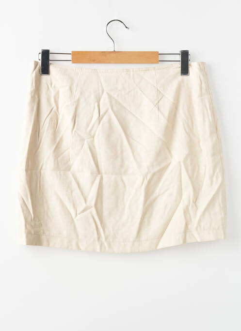 Jupe courte beige ONLY femme