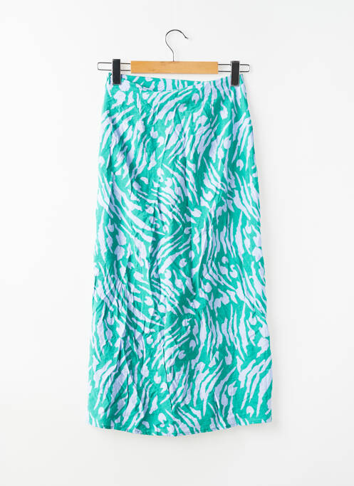 Jupe mi-longue vert VILA femme