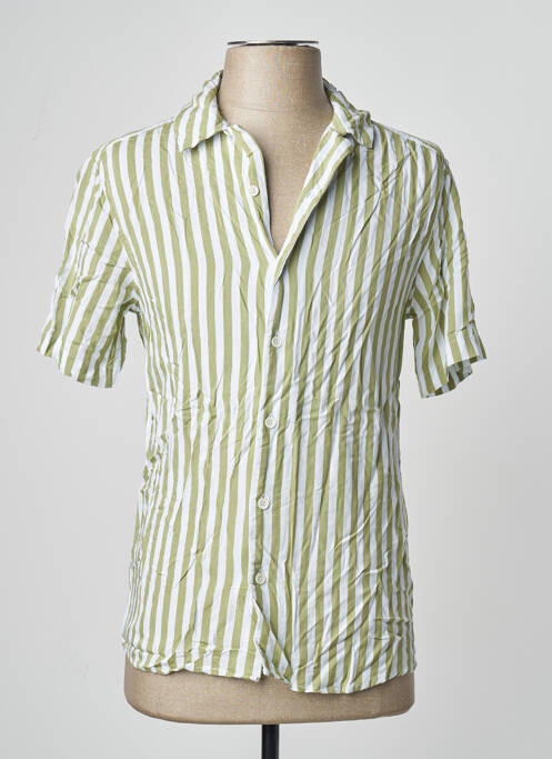 Chemise manches courtes vert ONLY&SONS homme