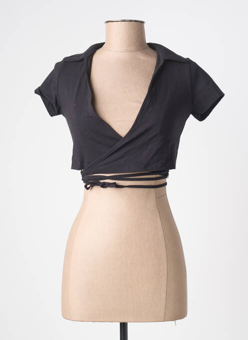 Crop top noir TALLY WEIJL femme