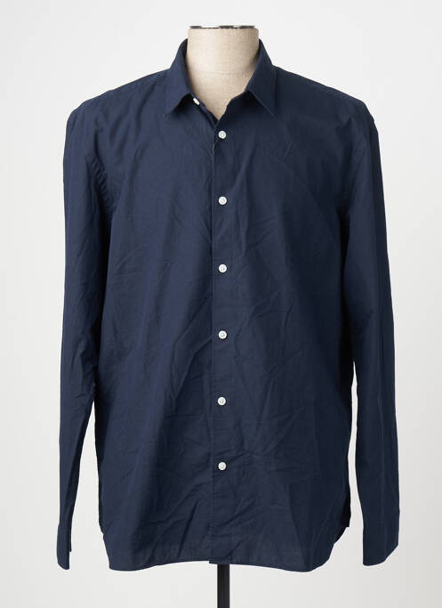 Chemise manches longues bleu JACK & JONES homme