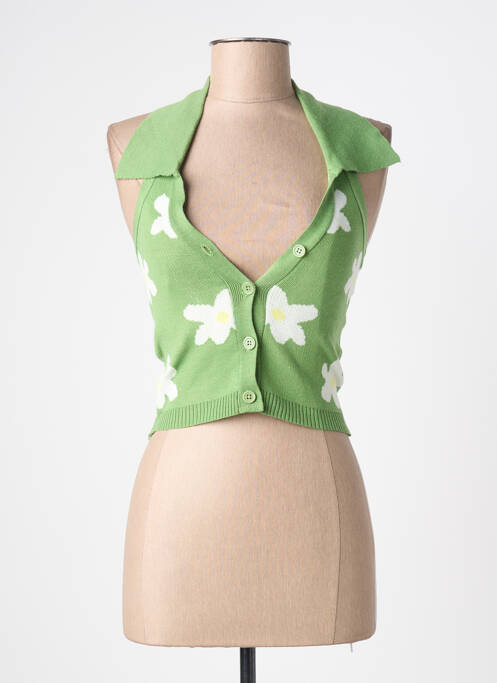 Top vert DAISY STREET femme