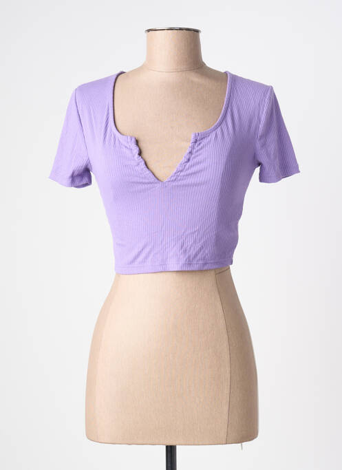 T-shirt violet TALLY WEIJL femme