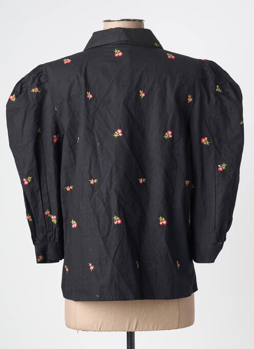 Chemisier noir OBJECT femme