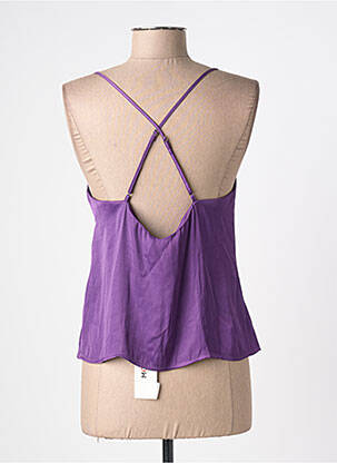 Top violet MORGAN femme