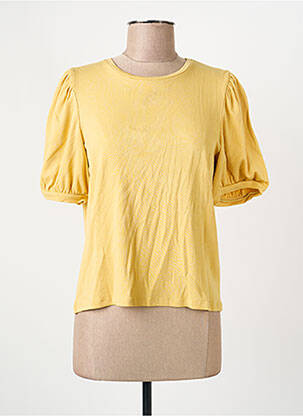 T-shirt jaune OBJECT femme