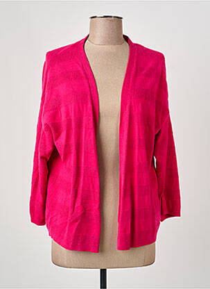 Gilet manches courtes rose STREET ONE femme