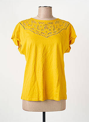T-shirt jaune STREET ONE femme