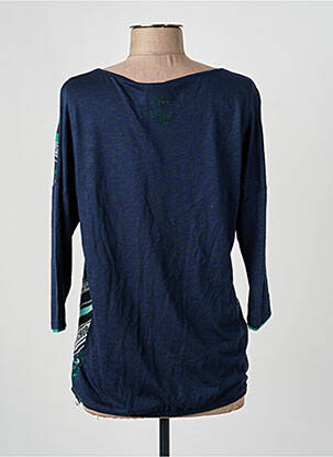 Top bleu CECIL femme