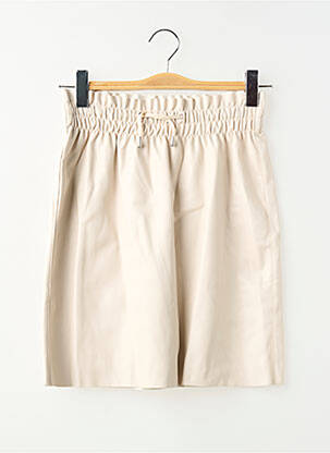 Jupe courte beige VERO MODA femme